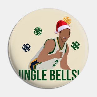 Joe Ingles 'Jingle Bells' Christmas Apparel - Utah Jazz NBA Pin