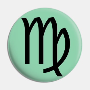 Virgo zodiac sign Pin