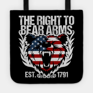 The Right To Bear Arms Gun Owner Tote