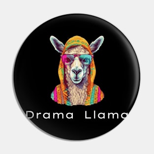 Drama Llama Pin