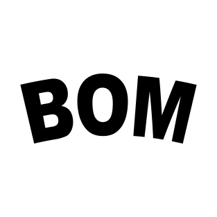 BOM Black Bold T-Shirt