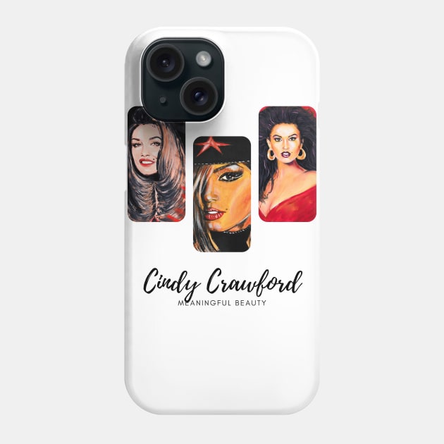 Cindy Crawford Phone Case by Svetlana Pelin