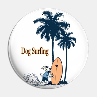 Dog surf 96006 Pin