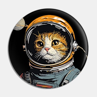 space cat Pin