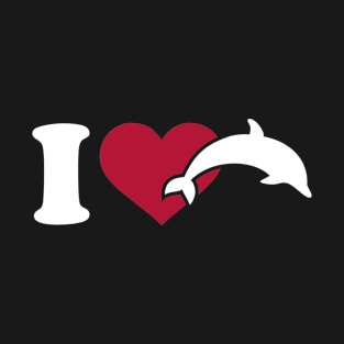 I love Dolphin T-Shirt