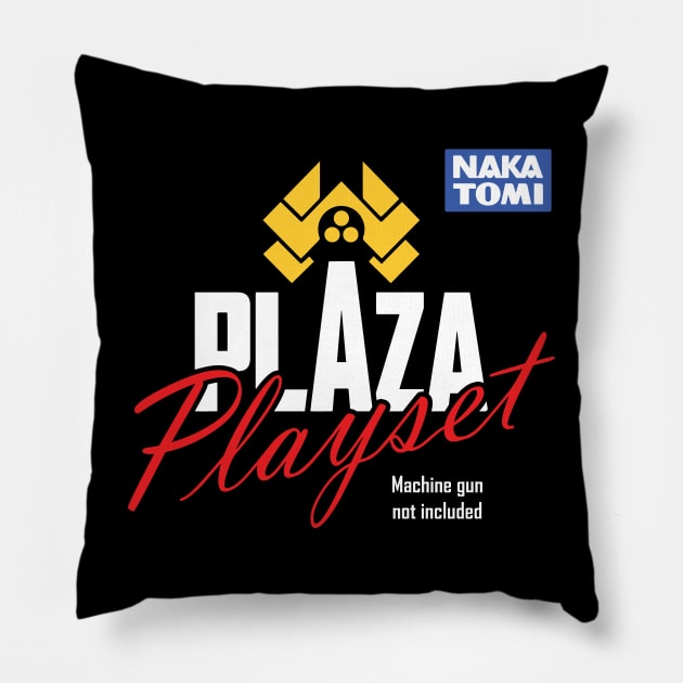 Plaza Playset Pillow by TrulyMadlyGeekly