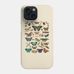 Moth cottagecore, fairycore and goblincore insect moon child Phone Case