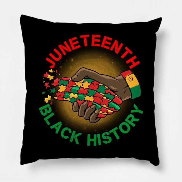 black power Pillow by spoilerinc