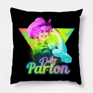 DOLLY PARTON RETROPUNK Pillow