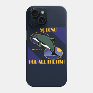 Hitchhicker´s Chilean dolphin Phone Case