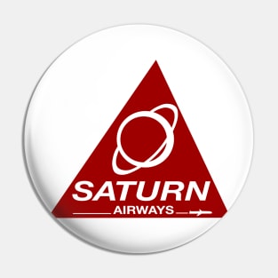 Defunct Airlines - Saturn Airways Oakland 1976 Pin