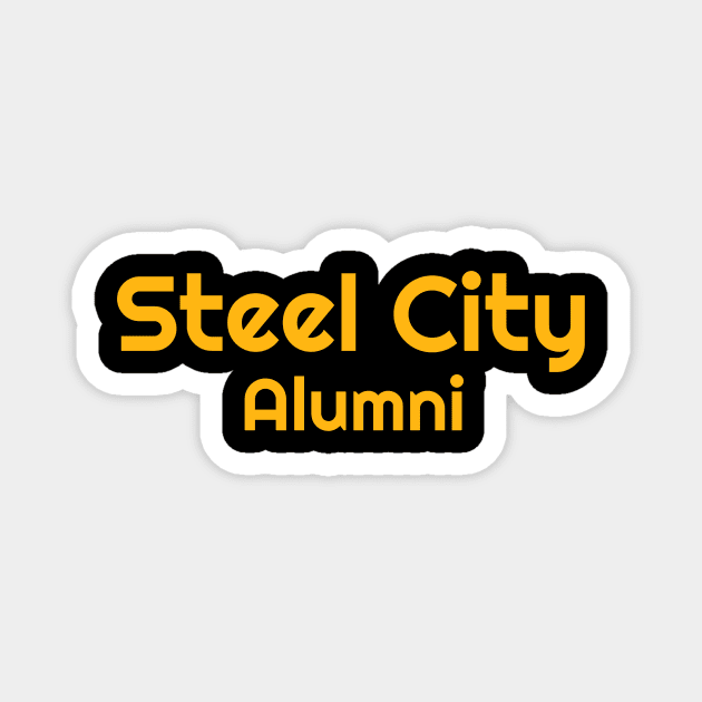 Steel City Alumni Magnet by PuR EvL