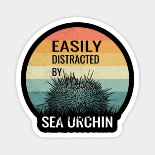 Sea urchin Retro Funny & humor Sea urchins Cute & Cool Art Design Lovers Magnet