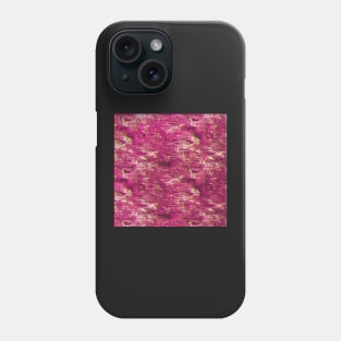 glitch design pink Phone Case