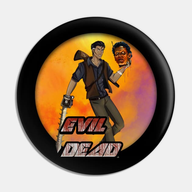 Evil dead t-shirt Pin by Sons'tore