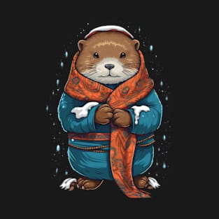 Otter in Winter T-Shirt