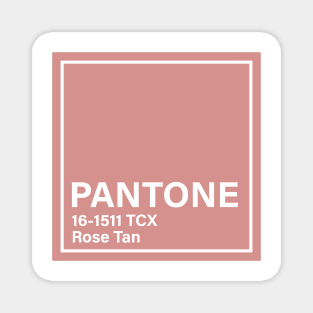 pantone 16-1511 TCX Rose Tan Magnet