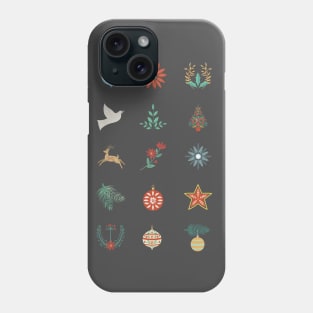 Folk Art Holiday Icons Phone Case