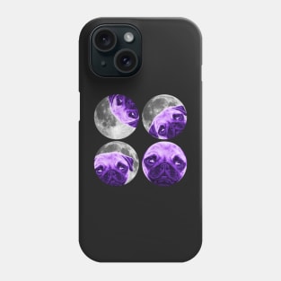 Pug Solar Eclipse Of The Moon Phone Case