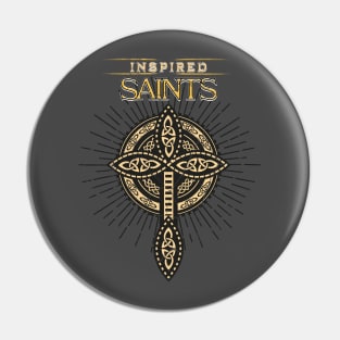 Inspired Saints - Celtic Cross Pin