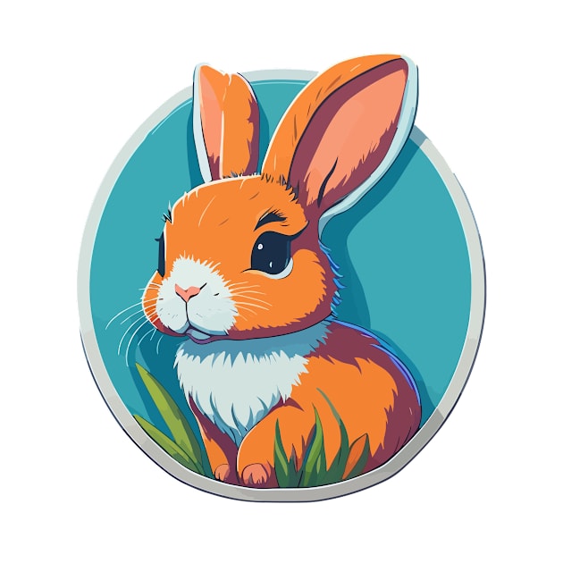 Rabbit Portrait by SpriteGuy95