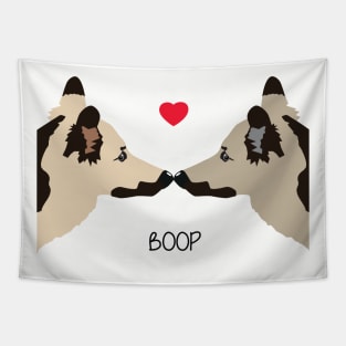 German Shepherd Dogs Boop I Love You Tapestry