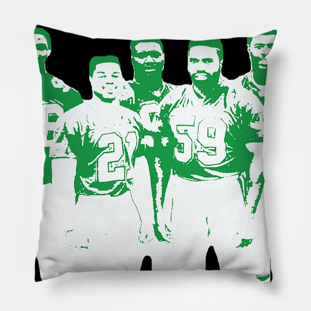 Gang Green Pillow by BradyRain