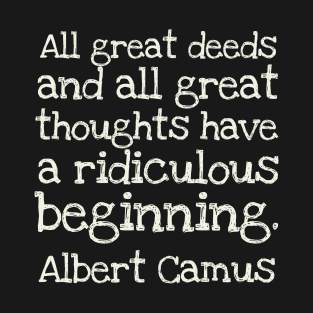 Albert Camus - Myth Of Sisyphus T-Shirt