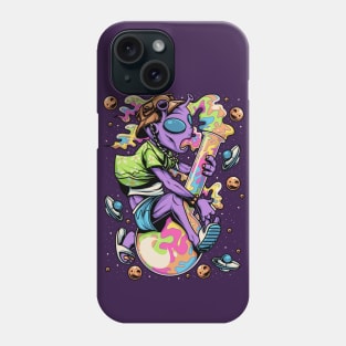 Psychedelic Alien Bong Phone Case