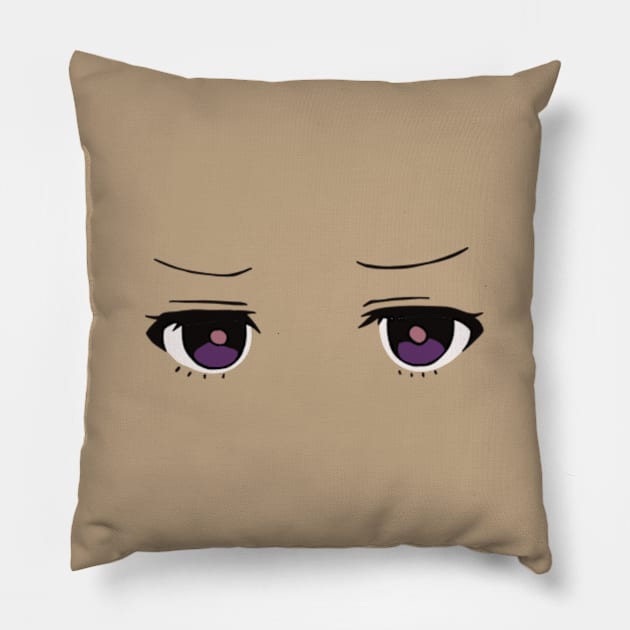 Fern Eyes from Sousou no Frieren or Frieren Beyond Journeys End Anime Manga Characters SNF-186 Pillow by Animangapoi