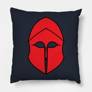 Corinthian helmet (red) Pillow