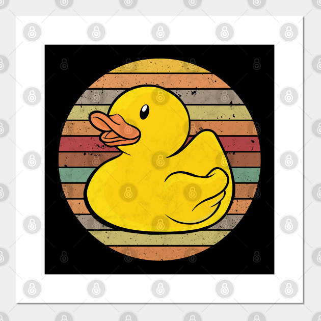 Rubber Duckie Rubber Duck Bath Retro - Rubber Duck - Posters and Art Prints | TeePublic Rubber Duckie Rubber Duck Bath Retro - Rubber Duck - Posters and Art Prints | TeePublic