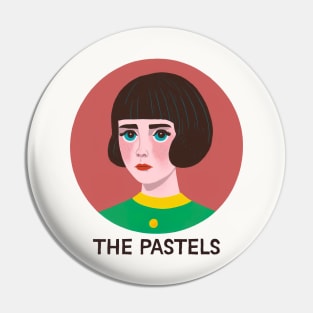 The Pastels •• Original Fan Tribute Design Pin