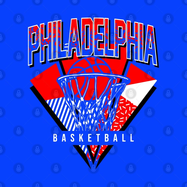 Philadelphia Basketball 90s Throwback by funandgames