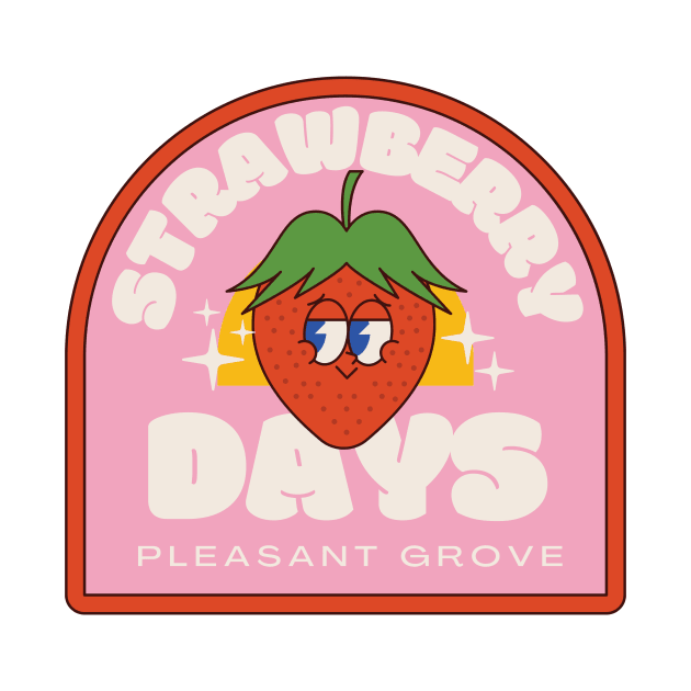 Pleasant Grove Utah Strawberry Days Strawberry by The Sparkle Report