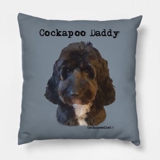 Cockapoo Dog Dad Pillow