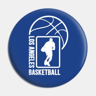 Los Angeles Basketball 02 Pin