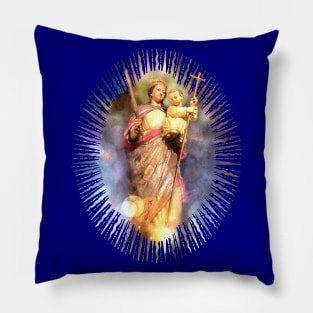 Our Lady of Monte Cassino Pillow