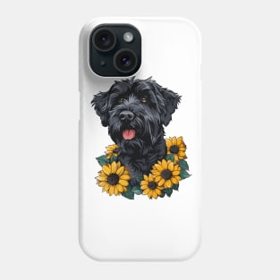 Black Russian Terrier Phone Case