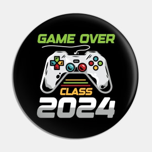 Game Over Class 2024 Pin