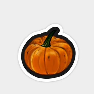 Pumpkin in Autumn Magnet