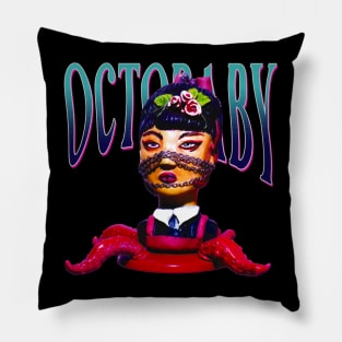 Octobaby TURQUOISE by ST.CLEON Pillow
