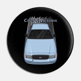 Ford Crown Victoria Police Interceptor - Light Ice Blue Pin