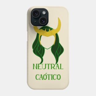 Loki Neutral Caótico Phone Case