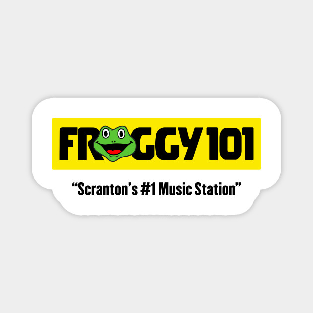 Froggy 101 The Office Magnet TeePublic