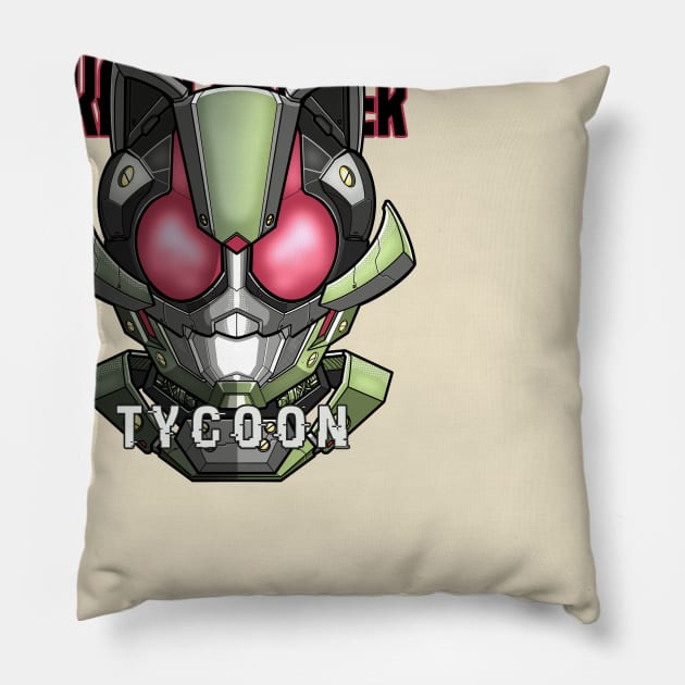 Kamen rider tycoon Pillow by eleazarion