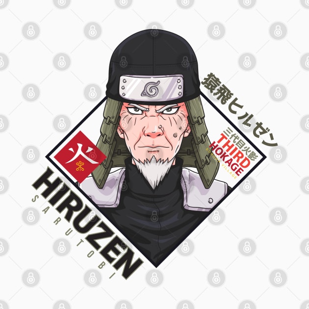 Hiruzen by TeeTowArt