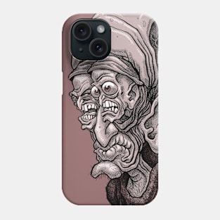 Crazy Angry Eyes Phone Case