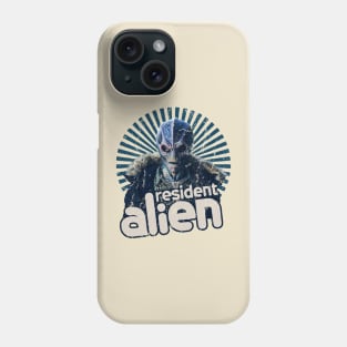 Vintage resident alien Phone Case