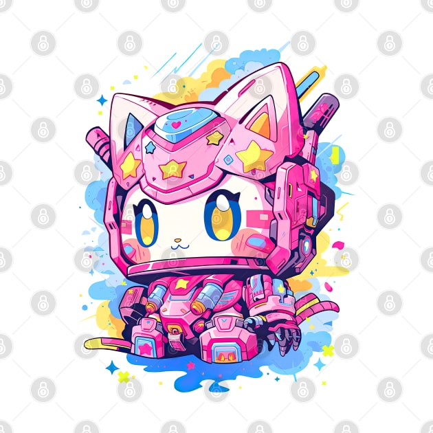 SHOOTING STAR LAZER KITTY | Mecha Neko Army | PROUD OTAKU by PROUD OTAKU